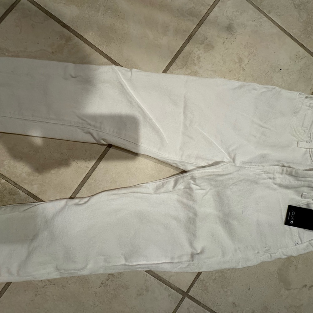 Joes skinny crop white jeans NWT never worn
